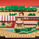 Illustration for article titled 180,000 pieces and 420 hours of work went into the Lego Taliesin West